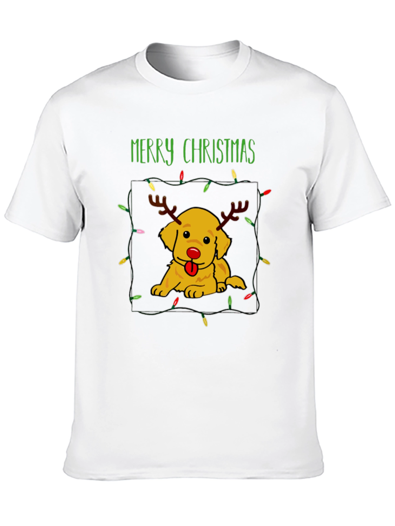 Merry Christmas Dog T-Shirt