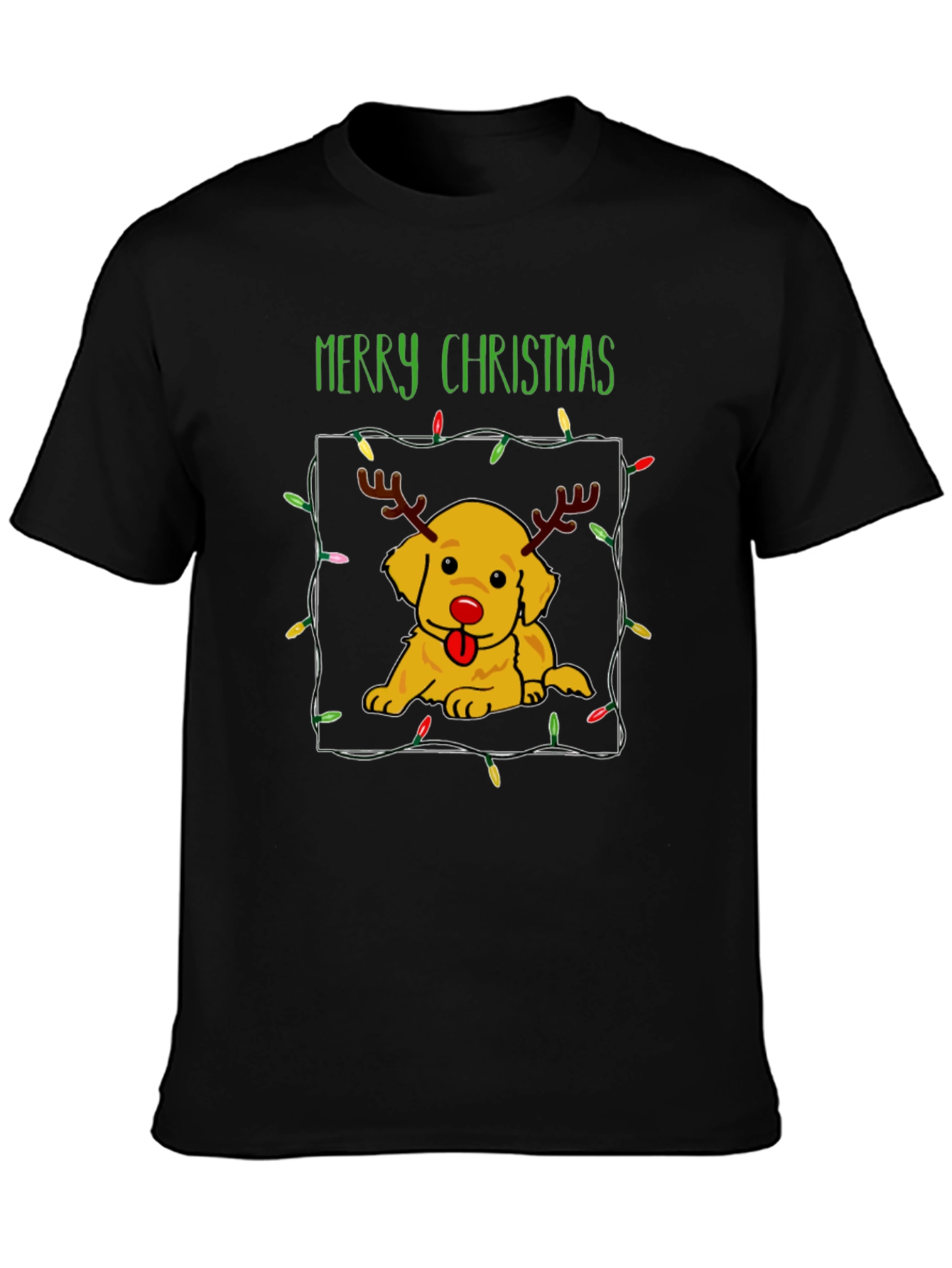 Merry Christmas Dog T-Shirt