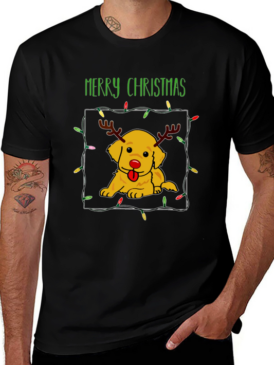 Merry Christmas Dog T-Shirt