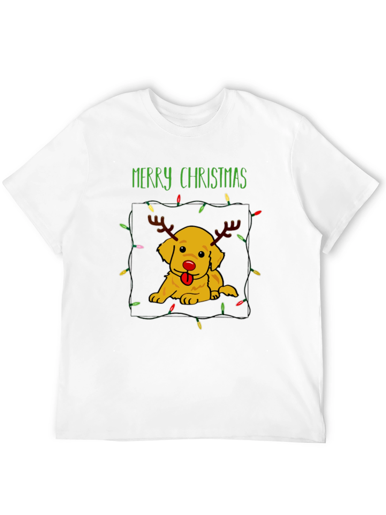 Merry Christmas Dog T-Shirt