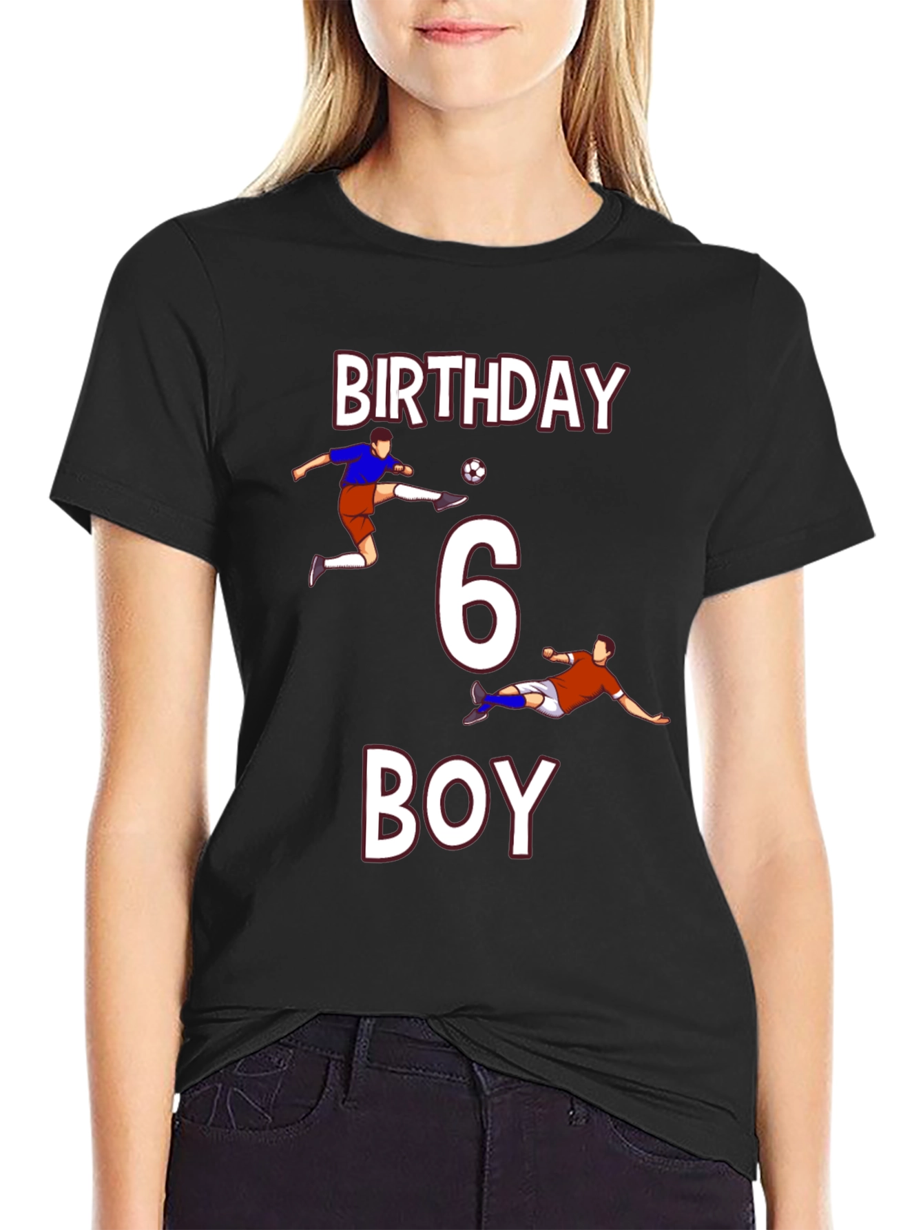 Birthday Boy 6 Soccer T-Shirt