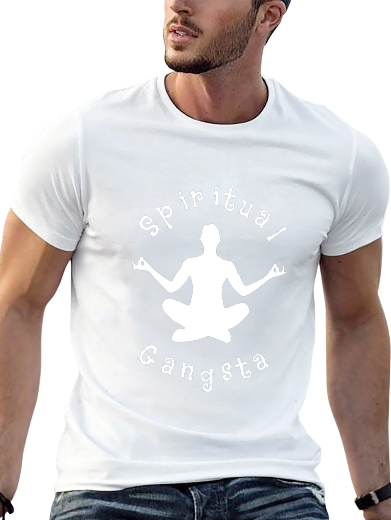 Spiritual Gangsta T-Shirt - Black Yoga Tee
