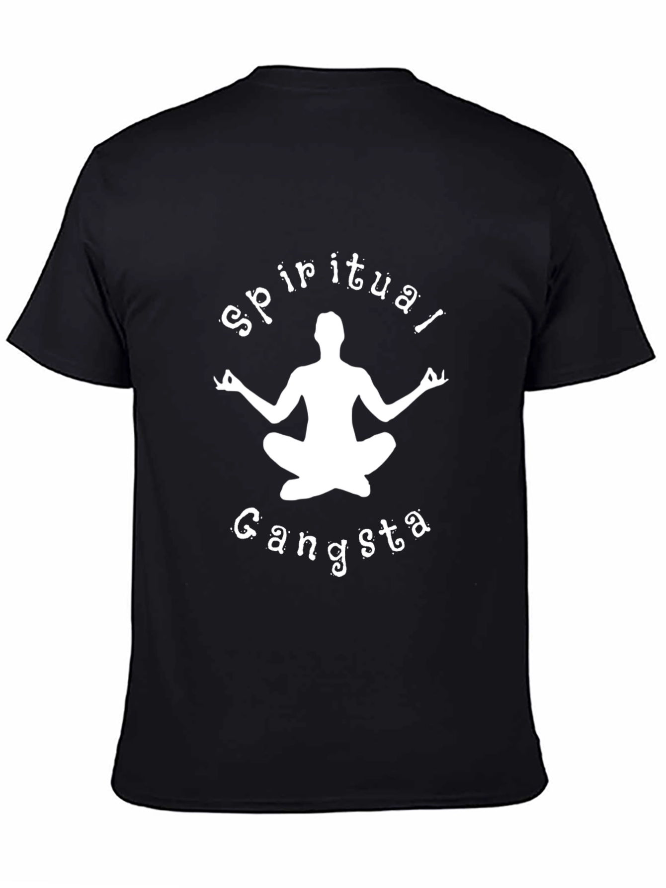 Spiritual Gangsta T-Shirt - Black Yoga Tee