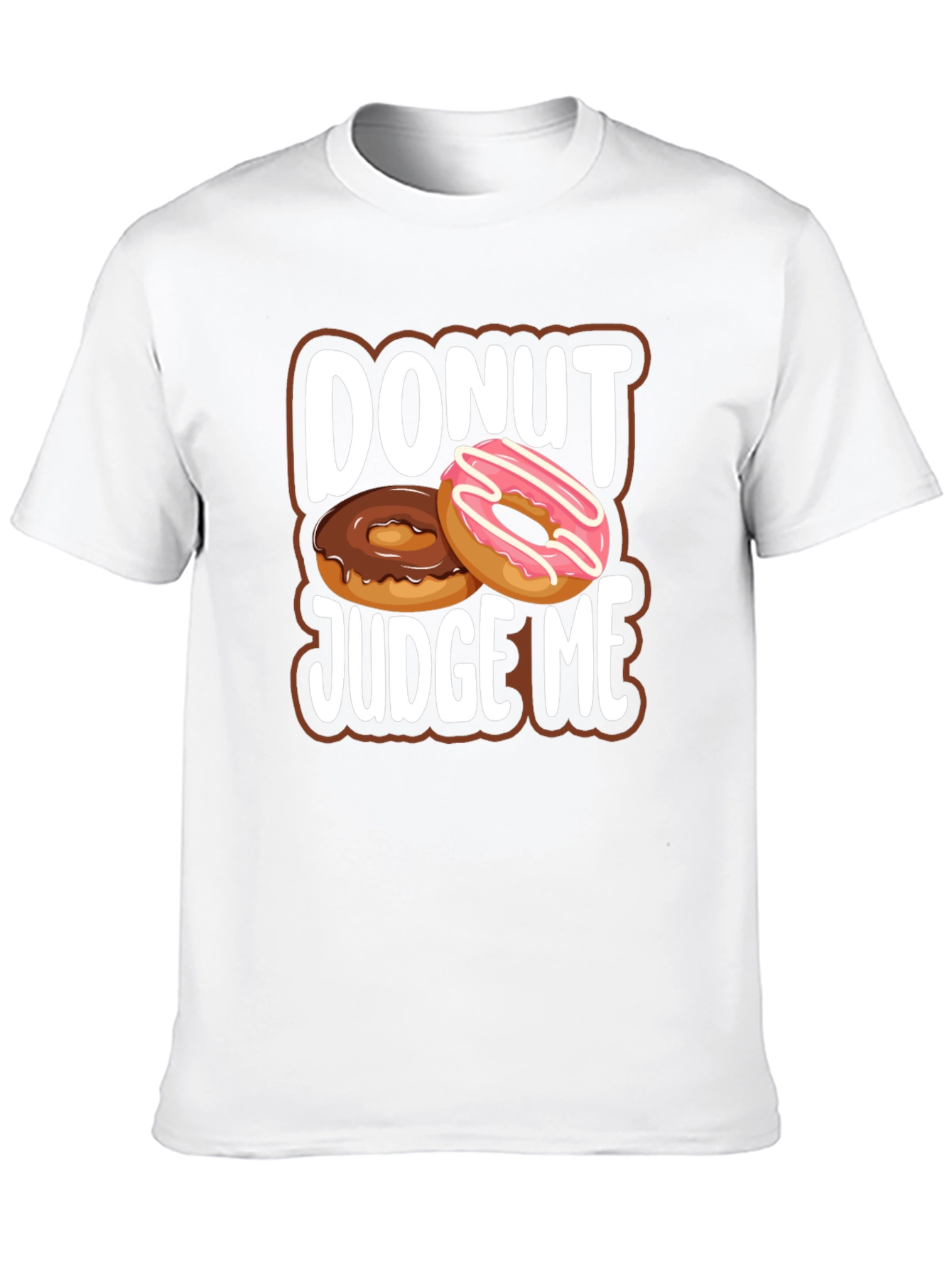 Donut Judge Me T-Shirt - Funny Graphic Tee