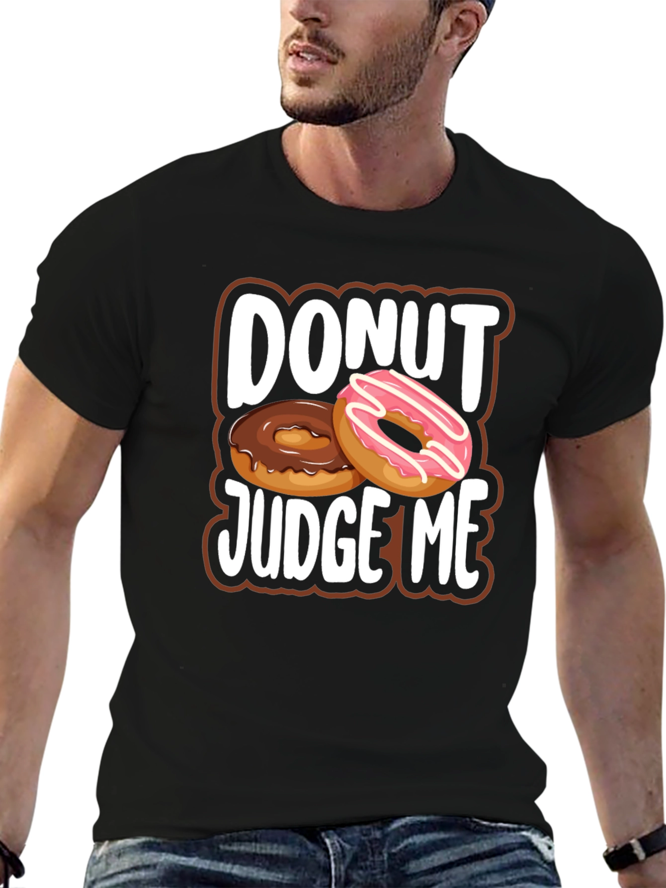 Donut Judge Me T-Shirt - Funny Graphic Tee