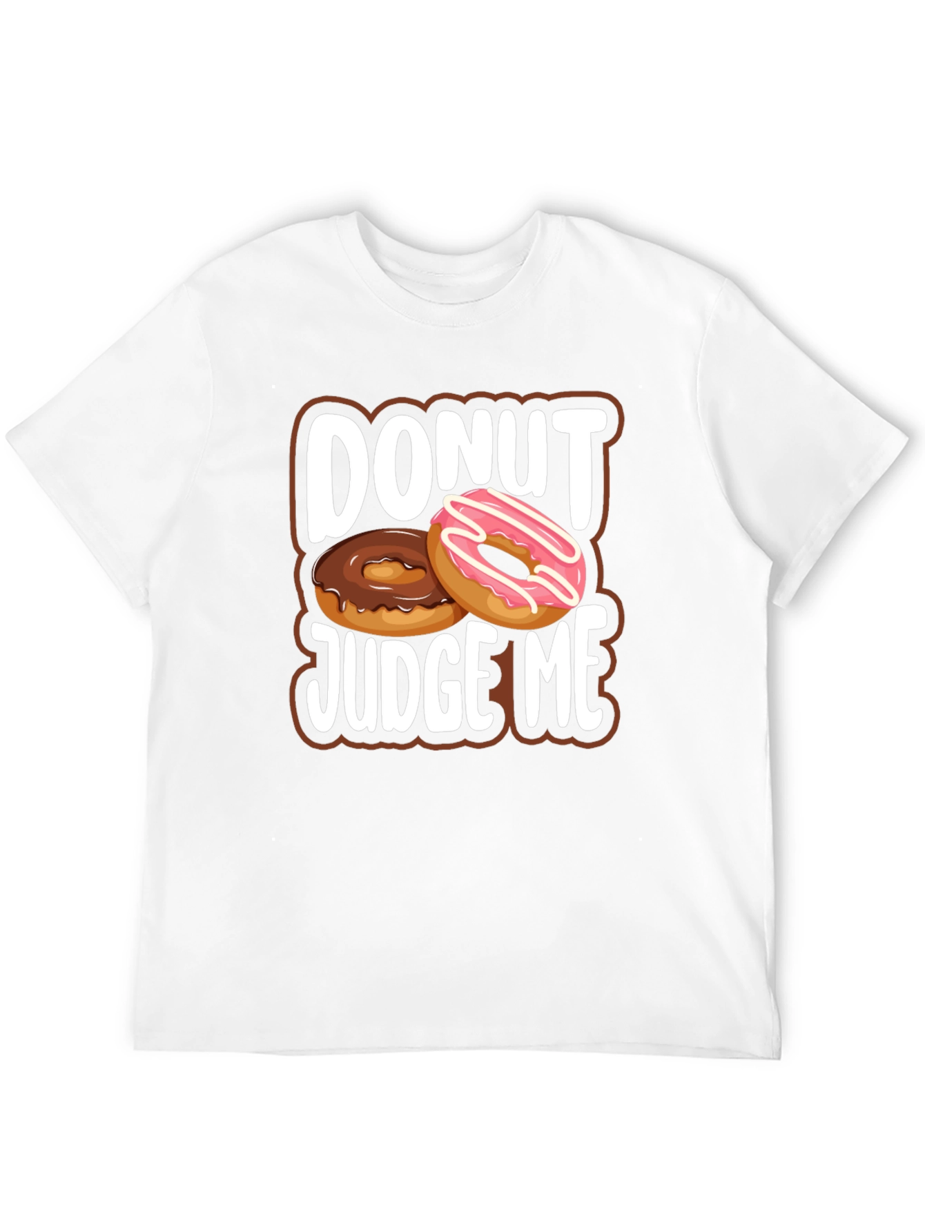 Donut Judge Me T-Shirt - Funny Graphic Tee