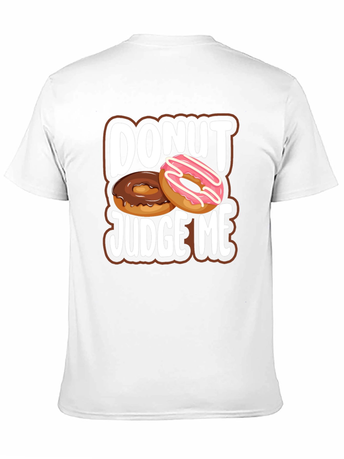 Donut Judge Me T-Shirt - Funny Graphic Tee