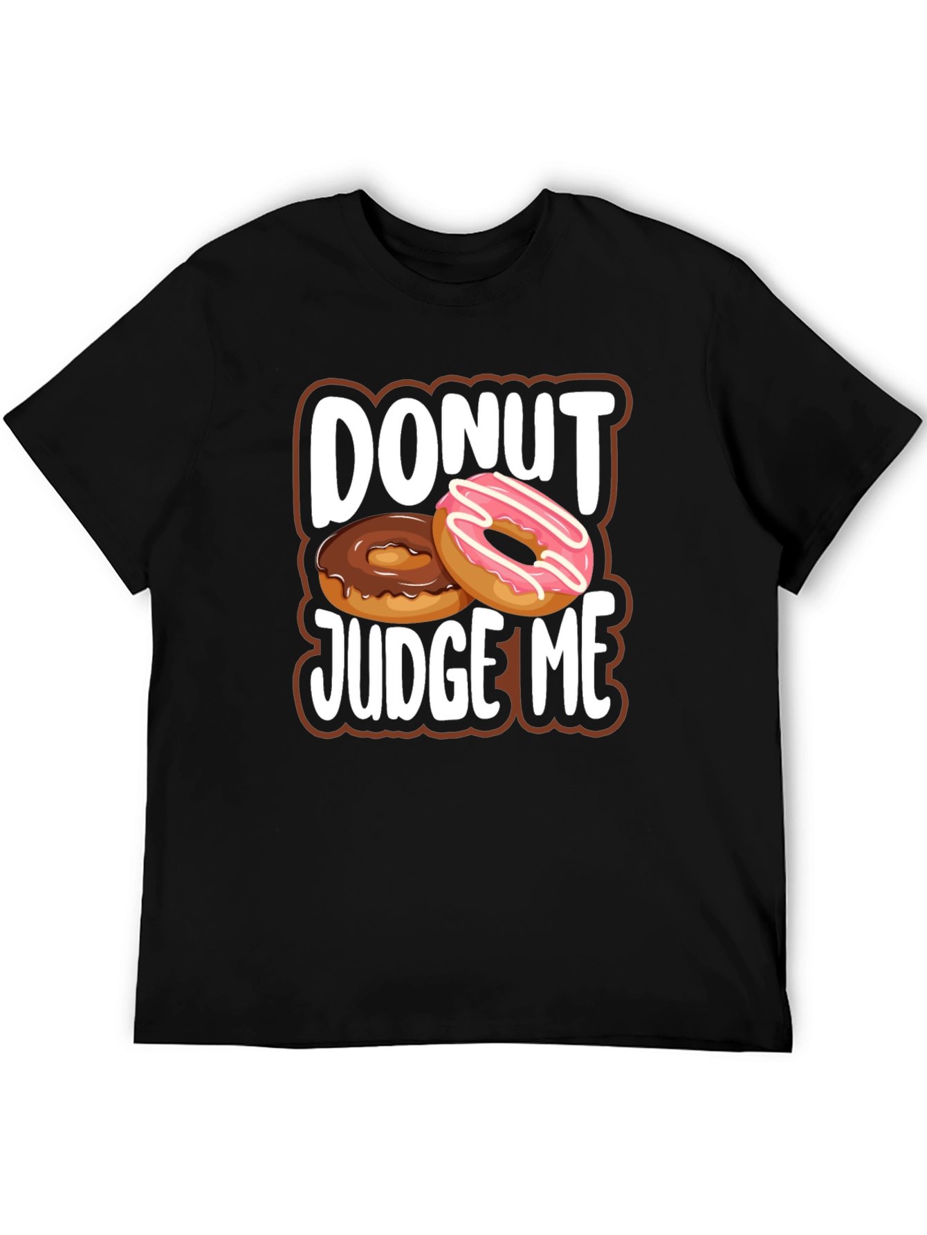 Donut Judge Me T-Shirt - Funny Graphic Tee