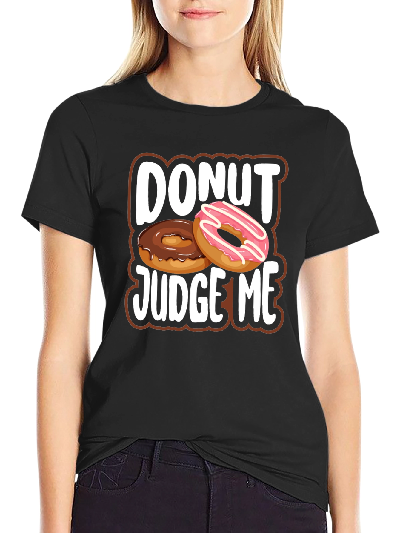 Donut Judge Me T-Shirt - Funny Graphic Tee