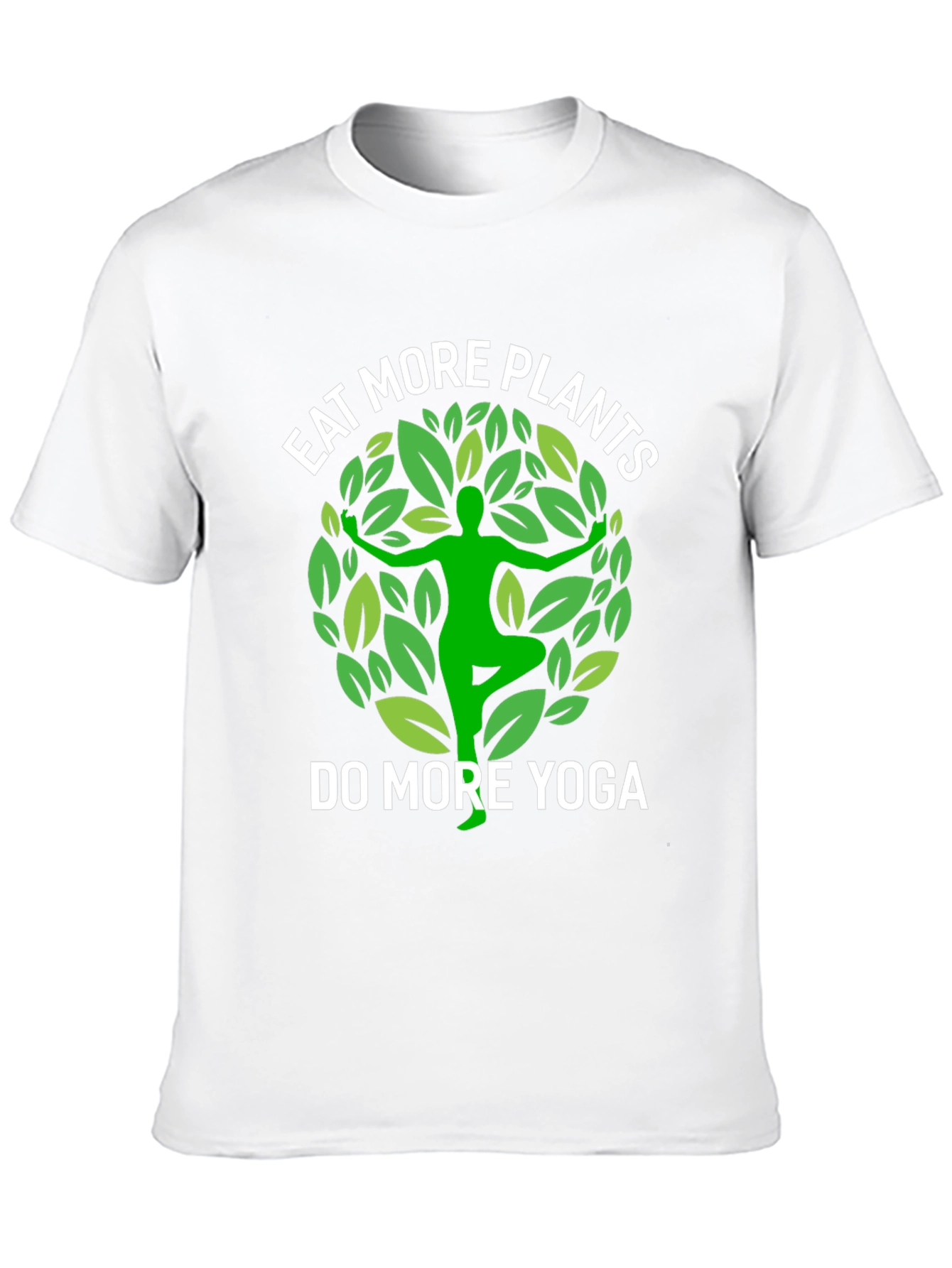 Eat More Plants Do More Yoga T-Shirt