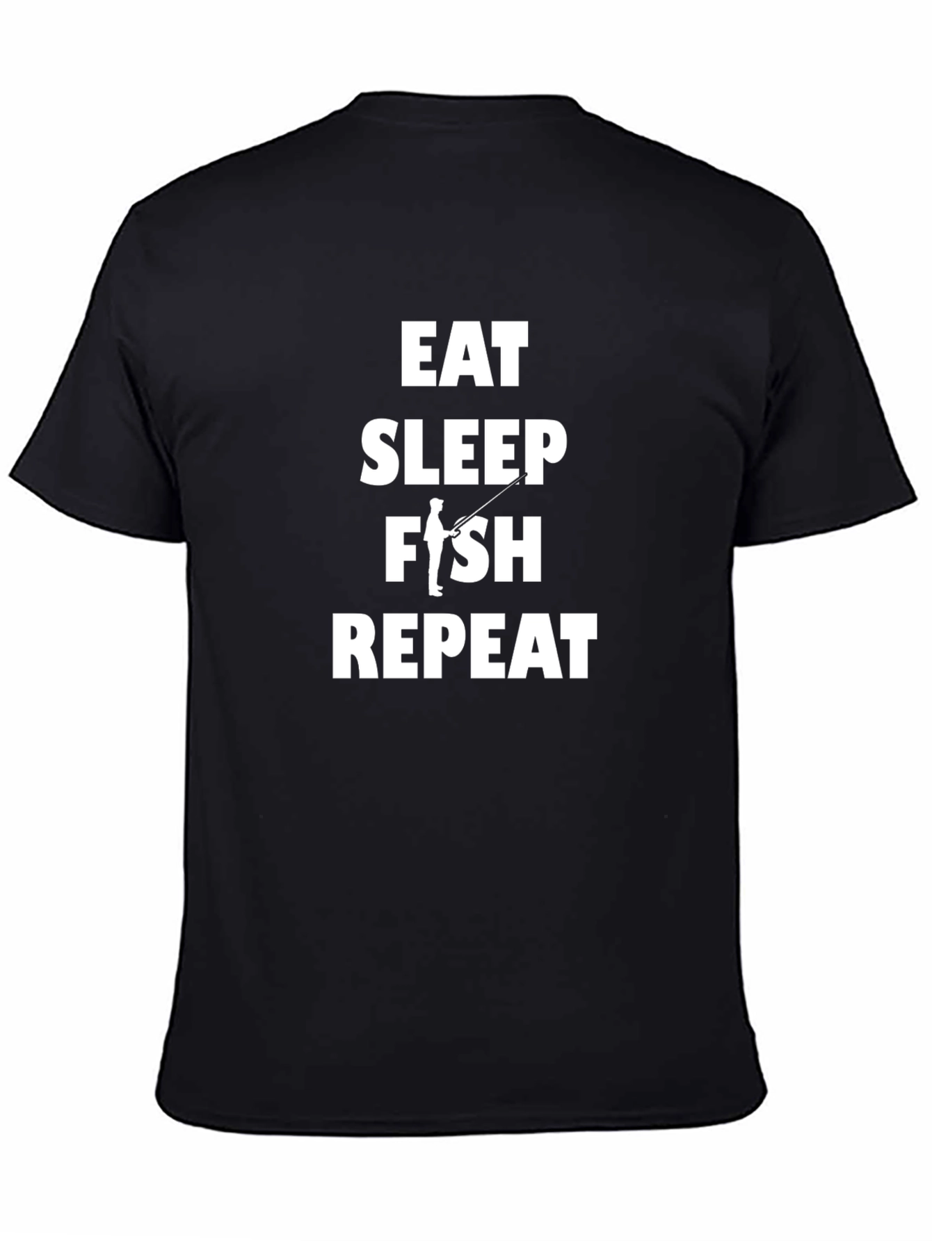 Eat Sleep Fish Repeat - Fishing T-Shirt