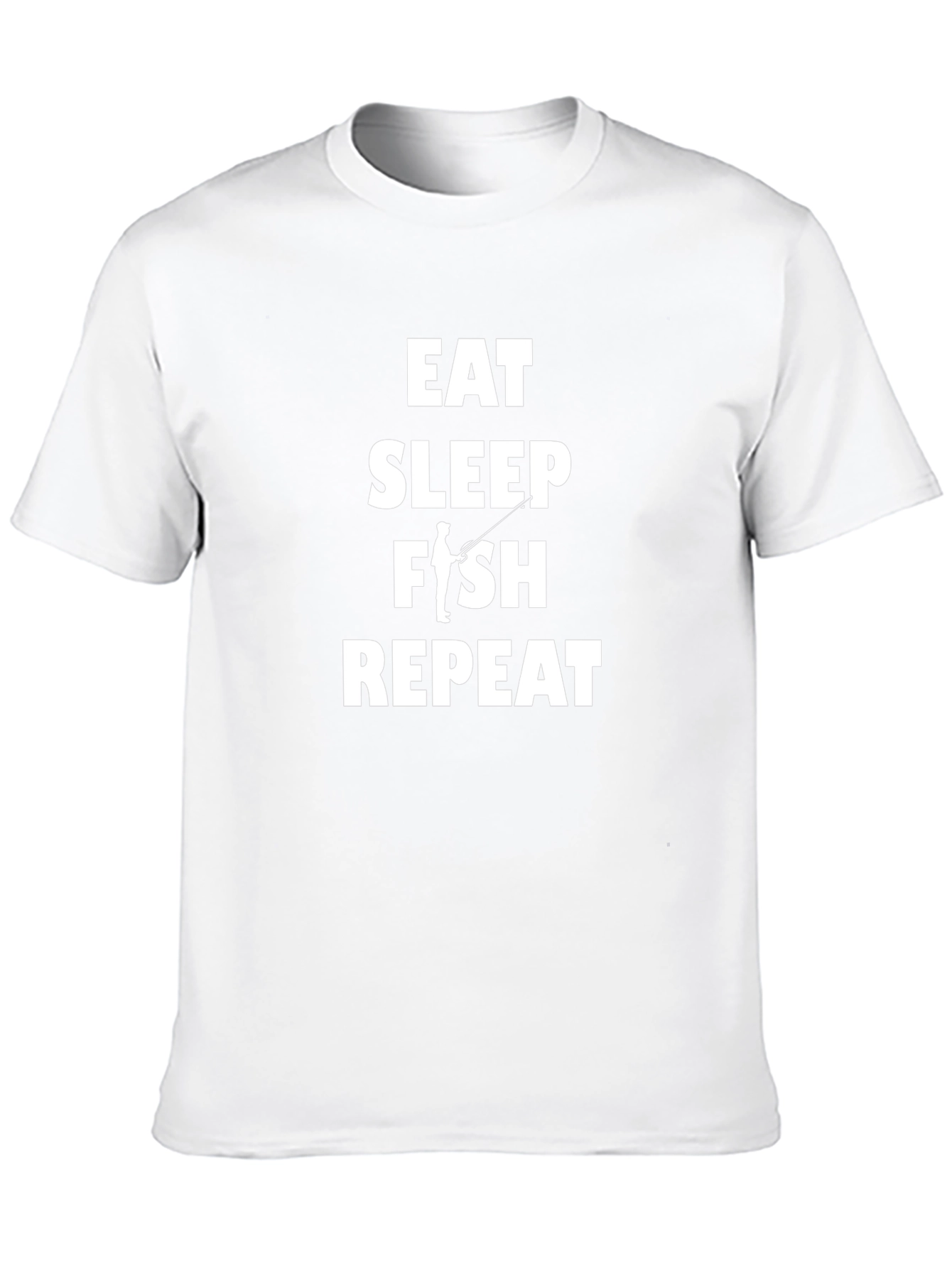Eat Sleep Fish Repeat - Fishing T-Shirt