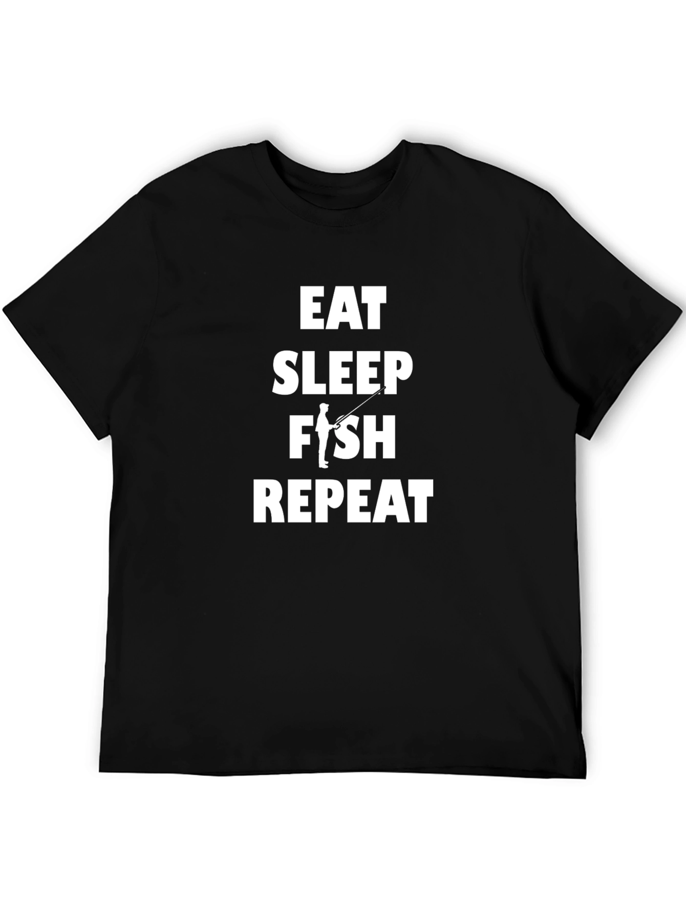 Eat Sleep Fish Repeat - Fishing T-Shirt
