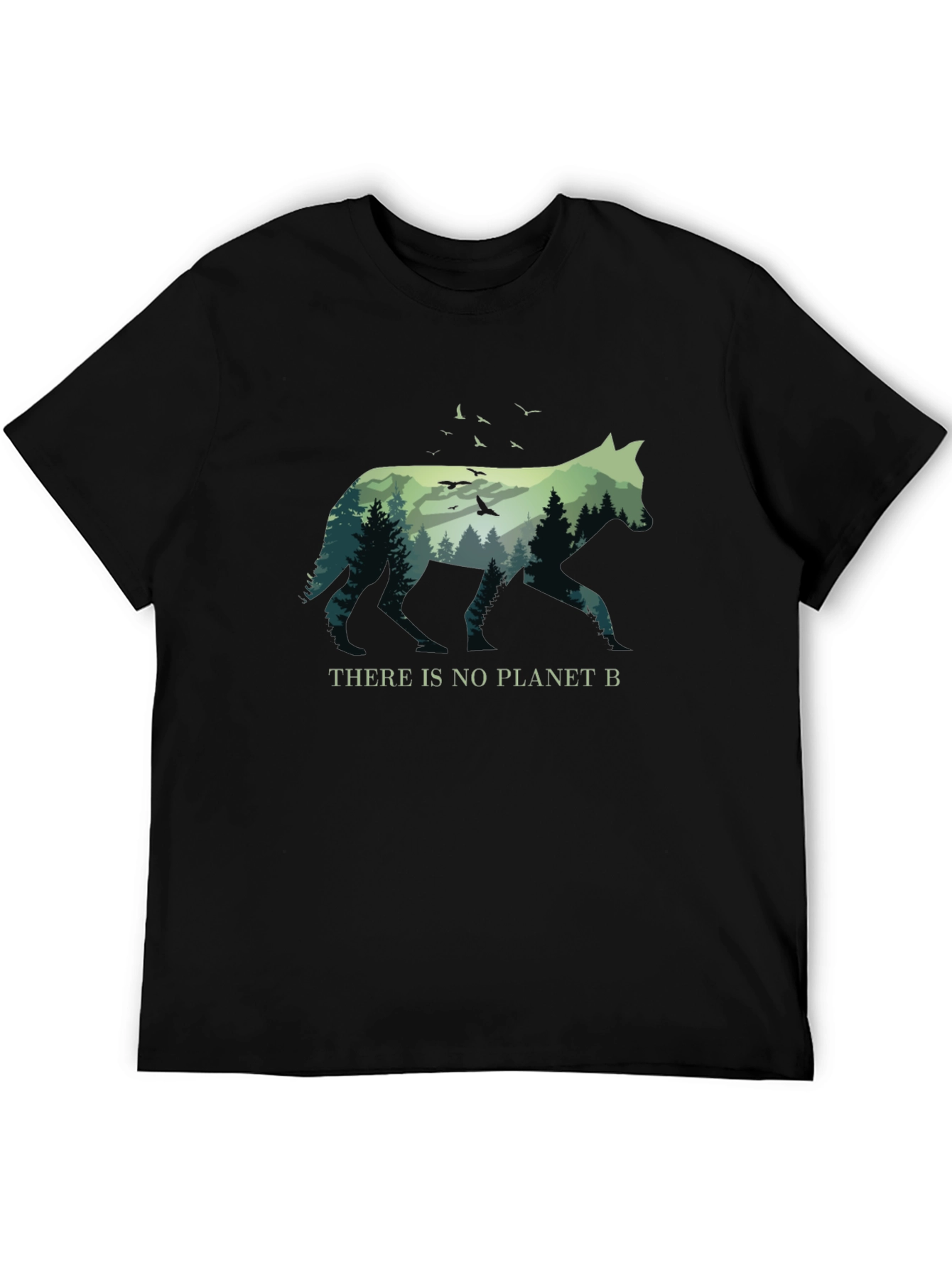 Planet B Nature Wolf Graphic Tee