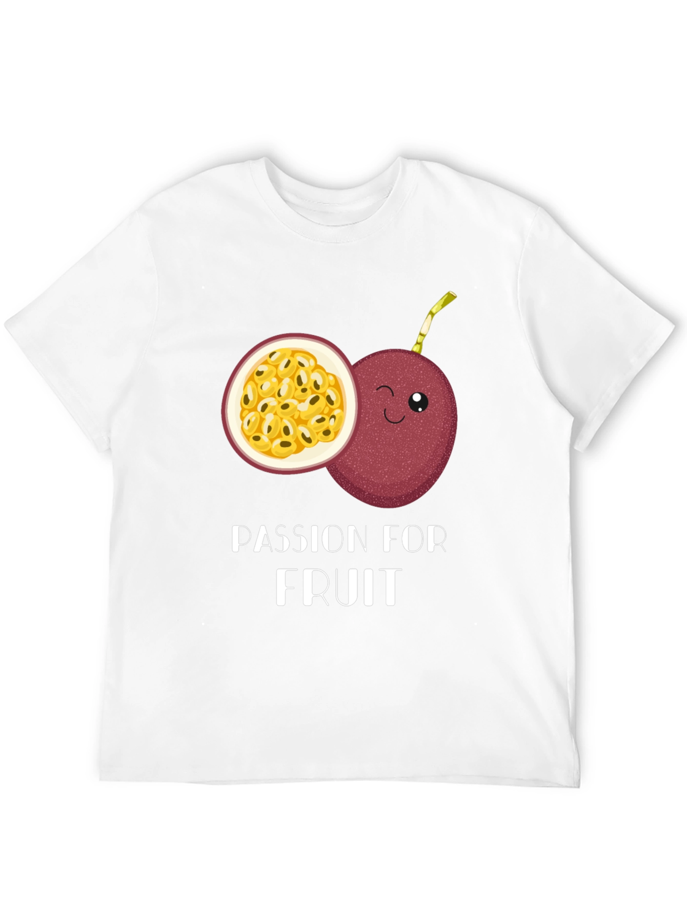 Passion Fruit Graphic Tee -  Fruity Fashion Statement