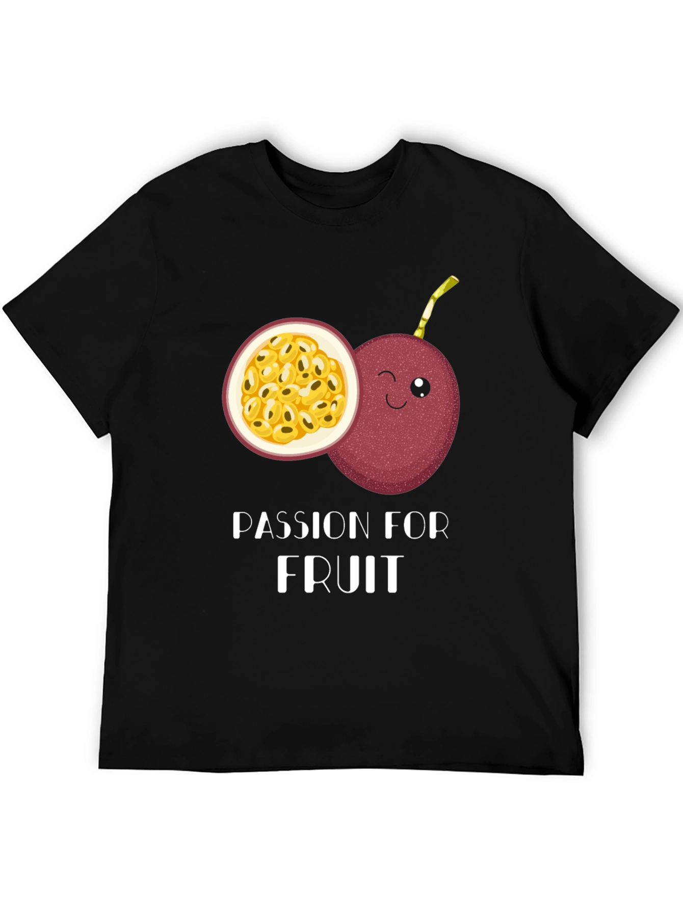 Passion Fruit Graphic Tee -  Fruity Fashion Statement