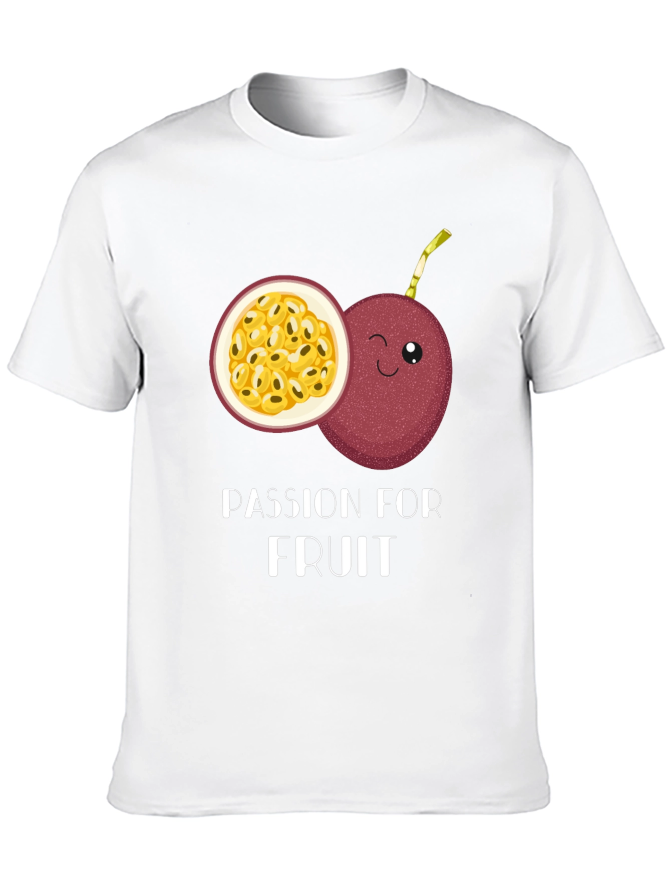 Passion Fruit Graphic Tee -  Fruity Fashion Statement