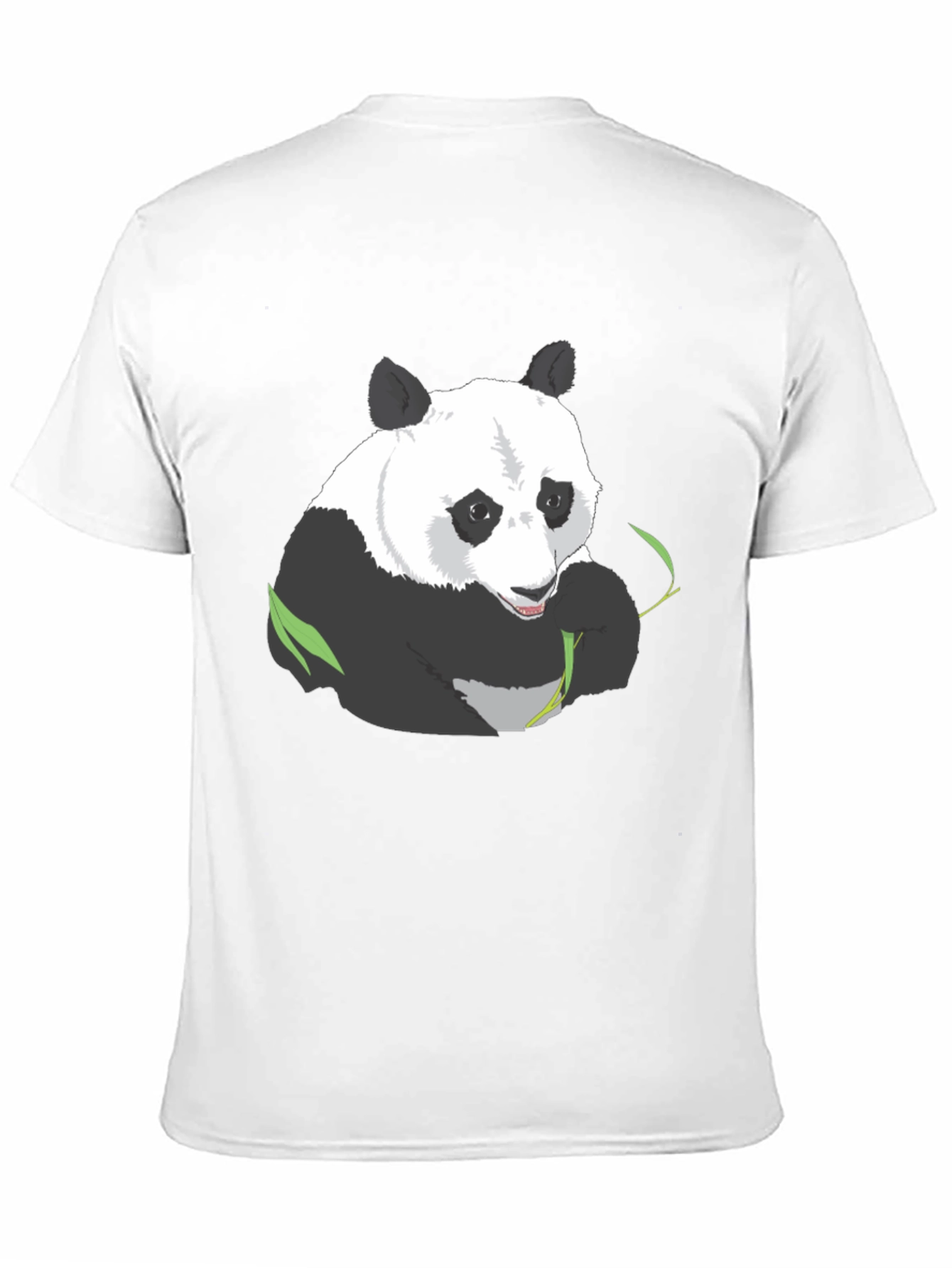 Panda Graphic Tee - Black Casual T-Shirt