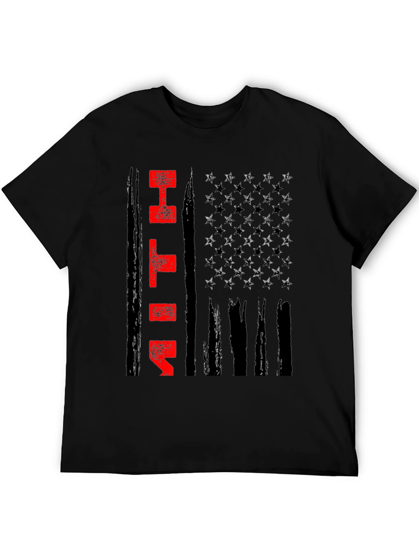 Fitness Flag Graphic Tee - Gym Motivation Shirt