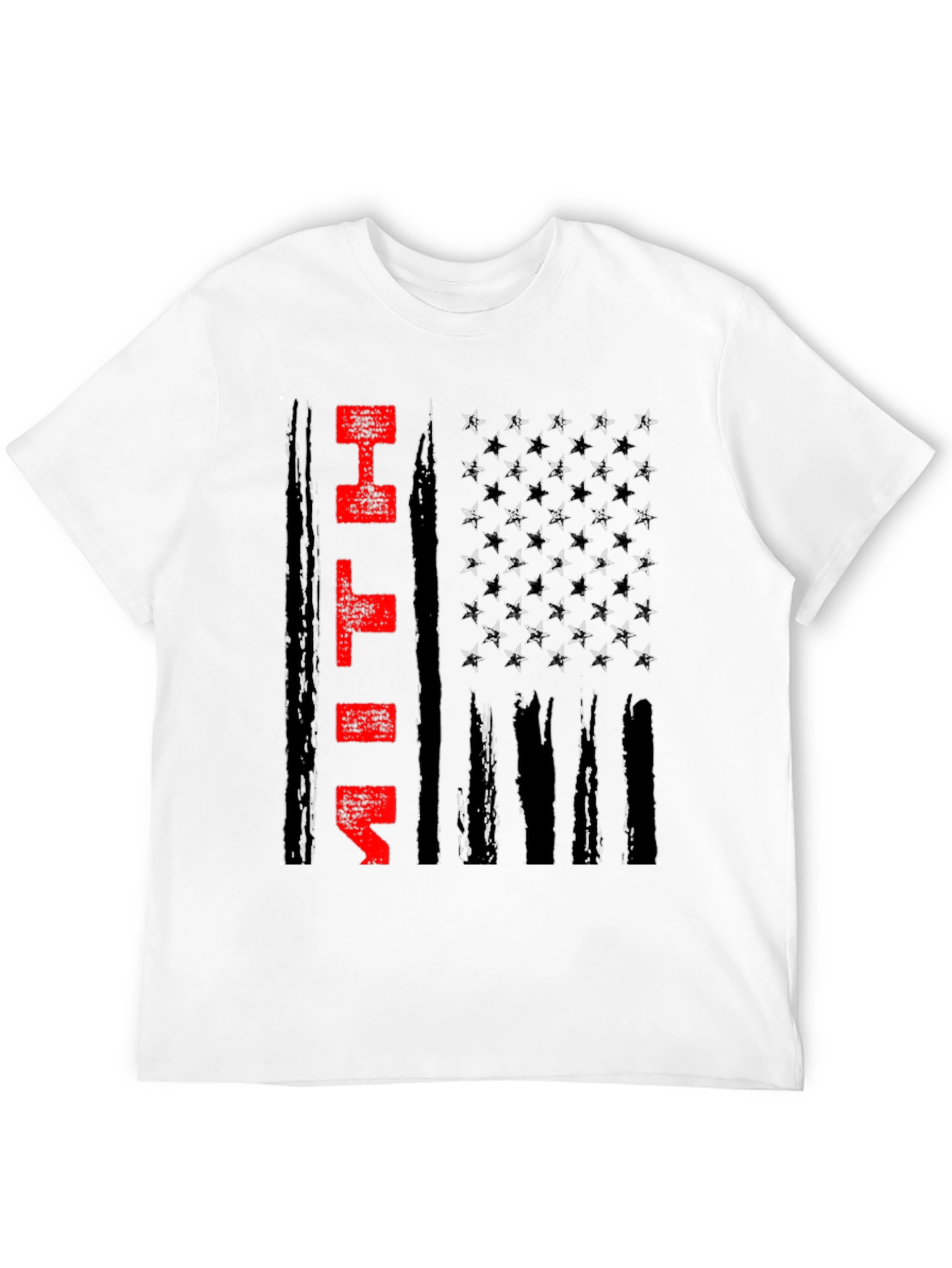 Fitness Flag Graphic Tee - Gym Motivation Shirt
