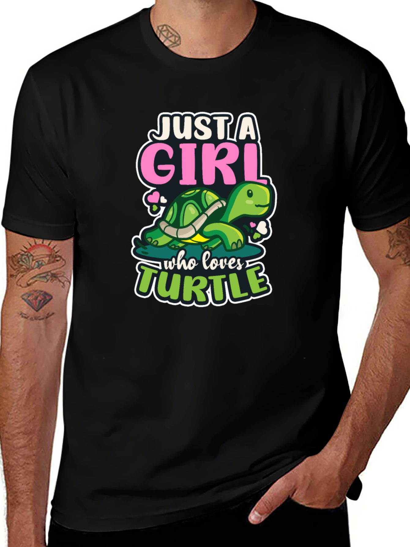Just A Girl Who Loves Turtle T-Shirt