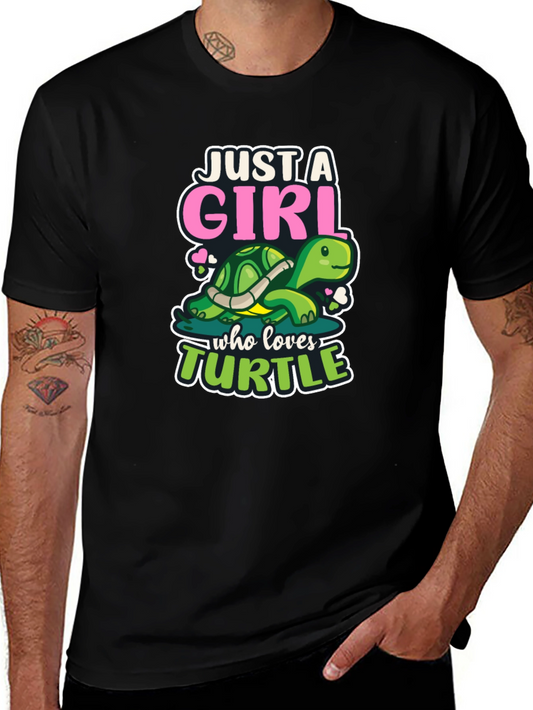 Just A Girl Who Loves Turtle T-Shirt