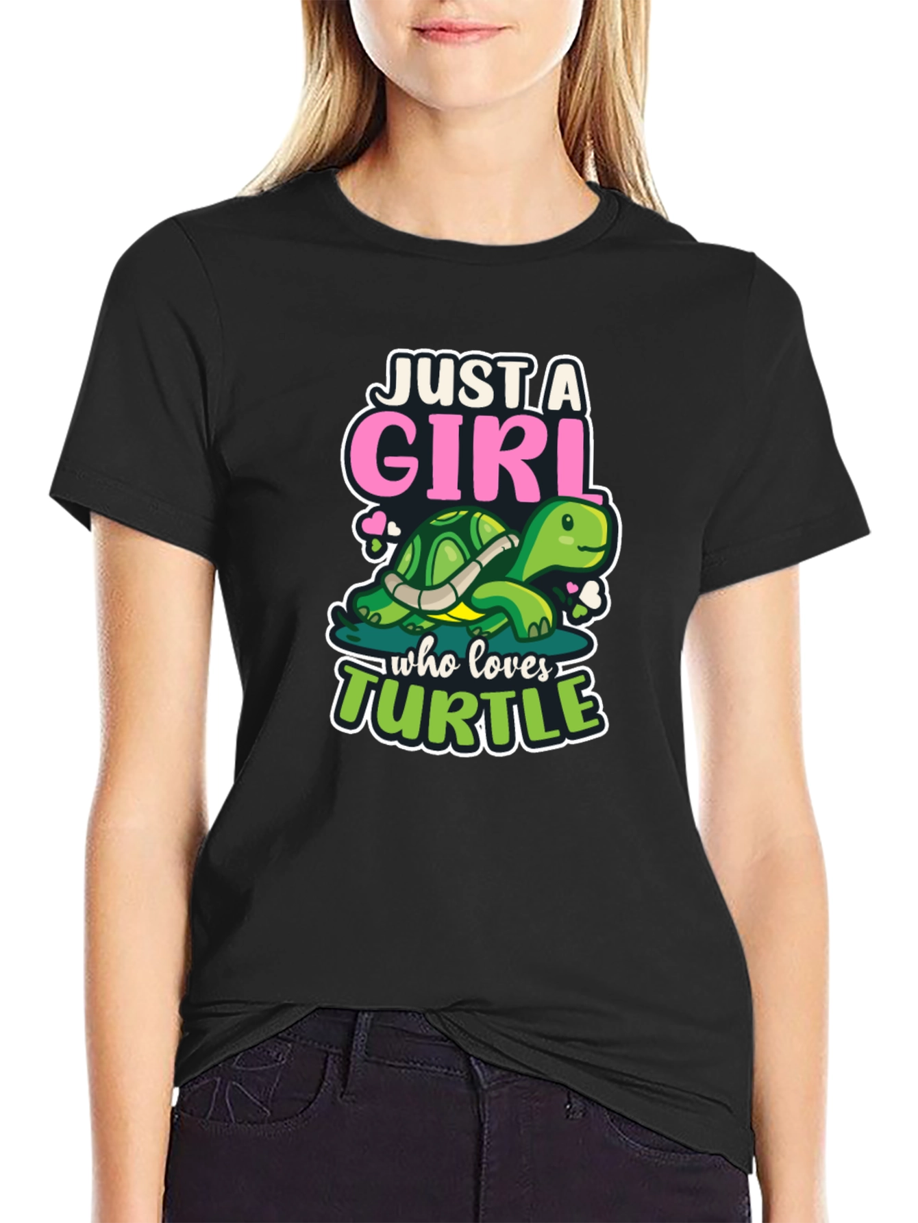 Just A Girl Who Loves Turtle T-Shirt