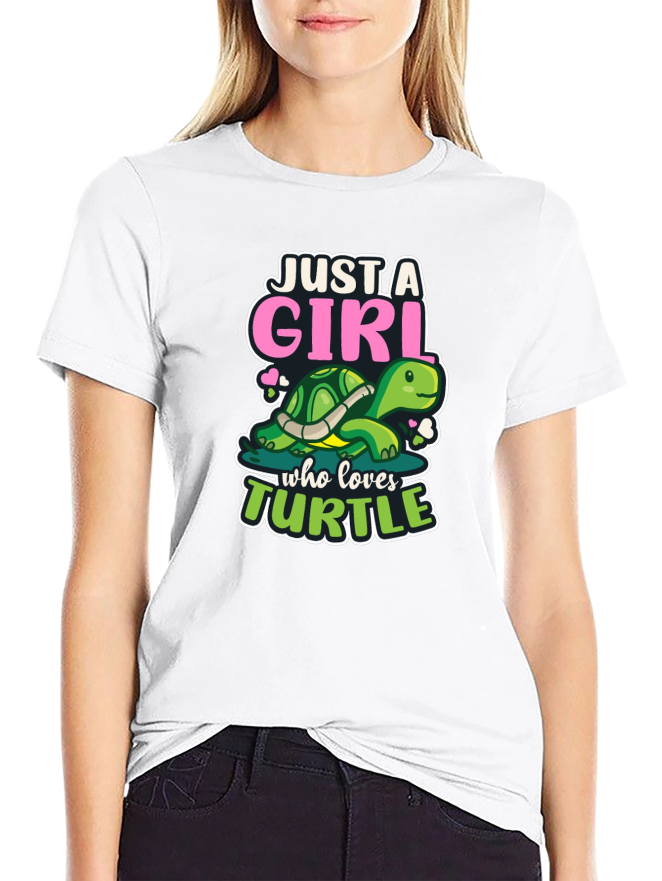 Just A Girl Who Loves Turtle T-Shirt