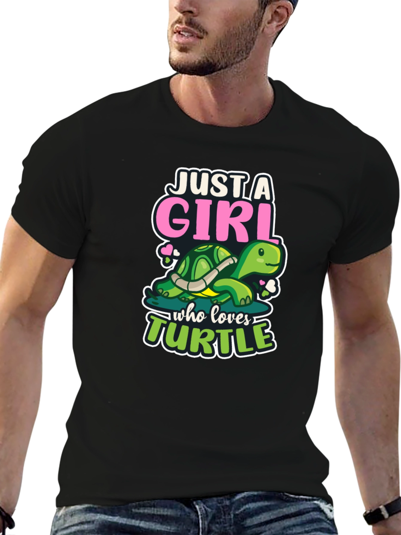 Just A Girl Who Loves Turtle T-Shirt