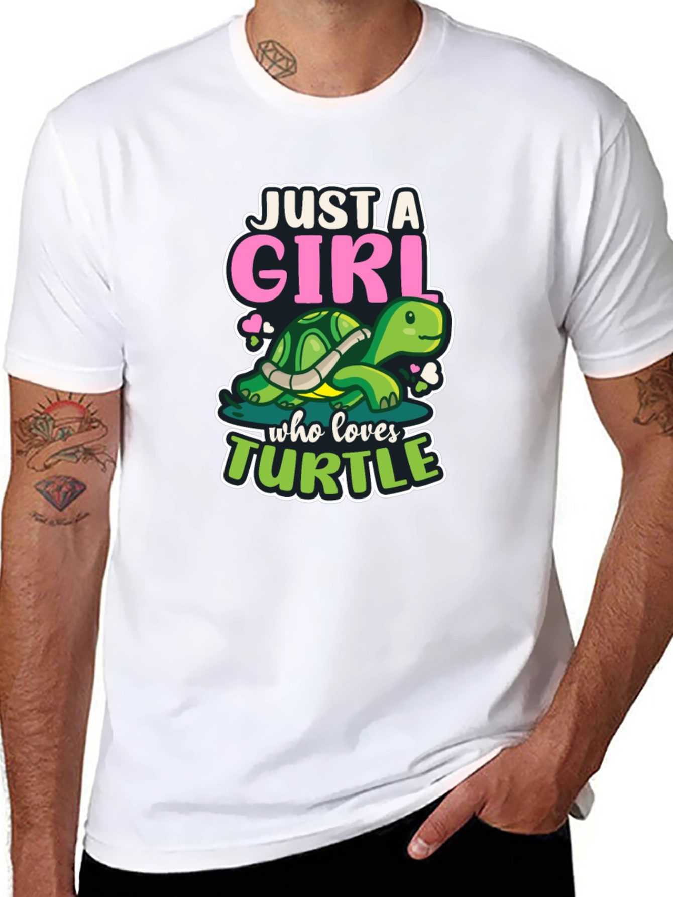 Just A Girl Who Loves Turtle T-Shirt