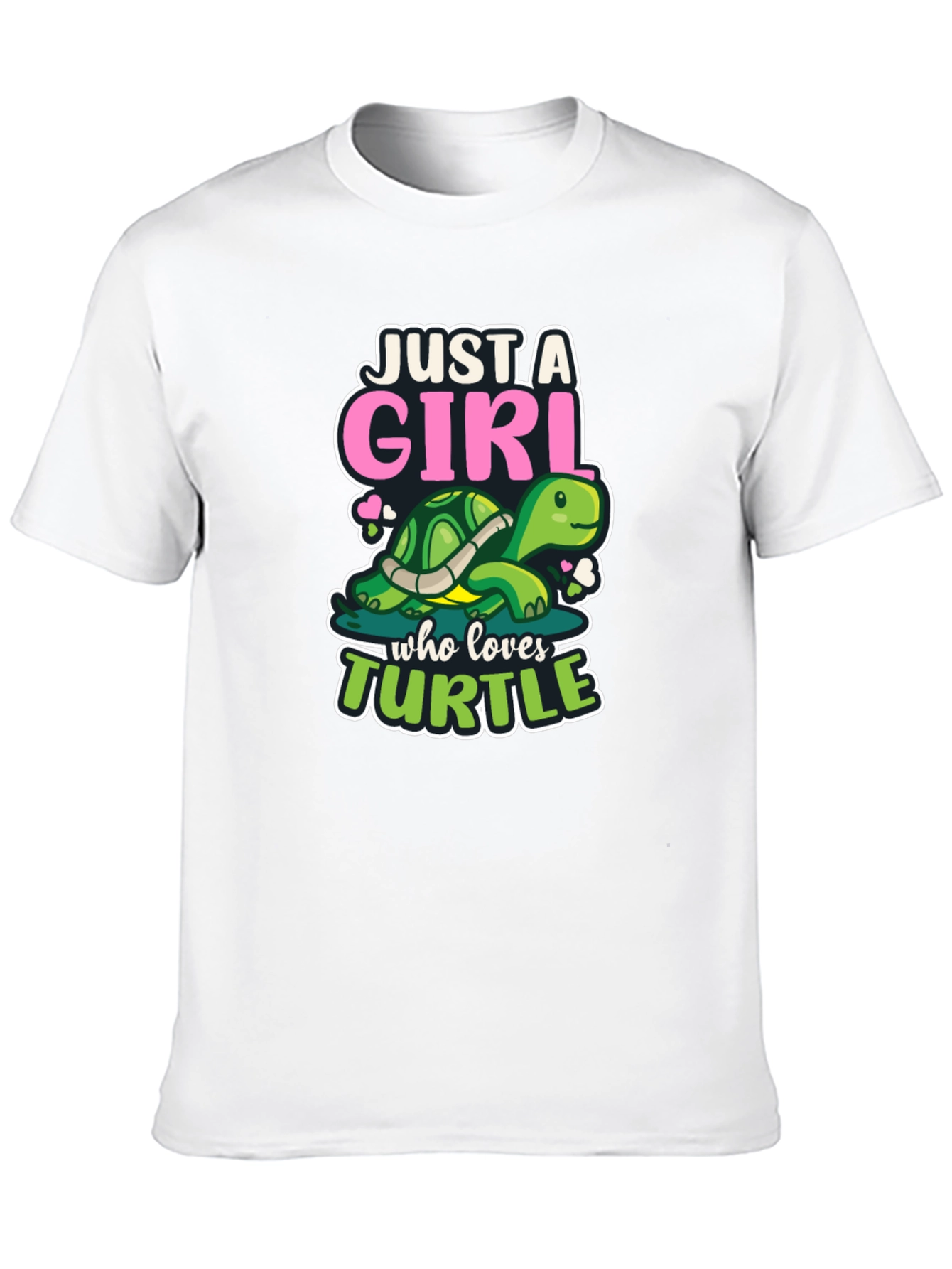 Just A Girl Who Loves Turtle T-Shirt
