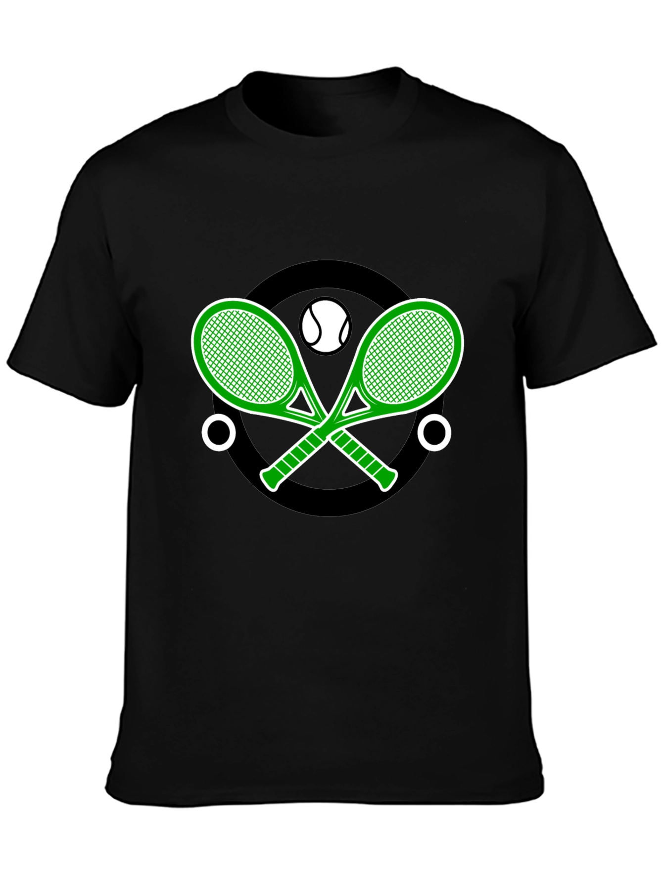 Tennis Racket Graphic T-Shirt