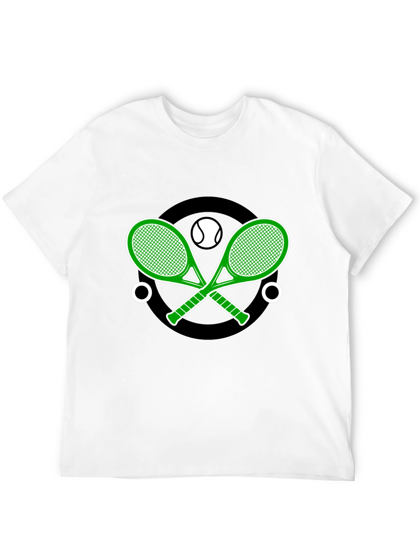 Tennis Racket Graphic T-Shirt