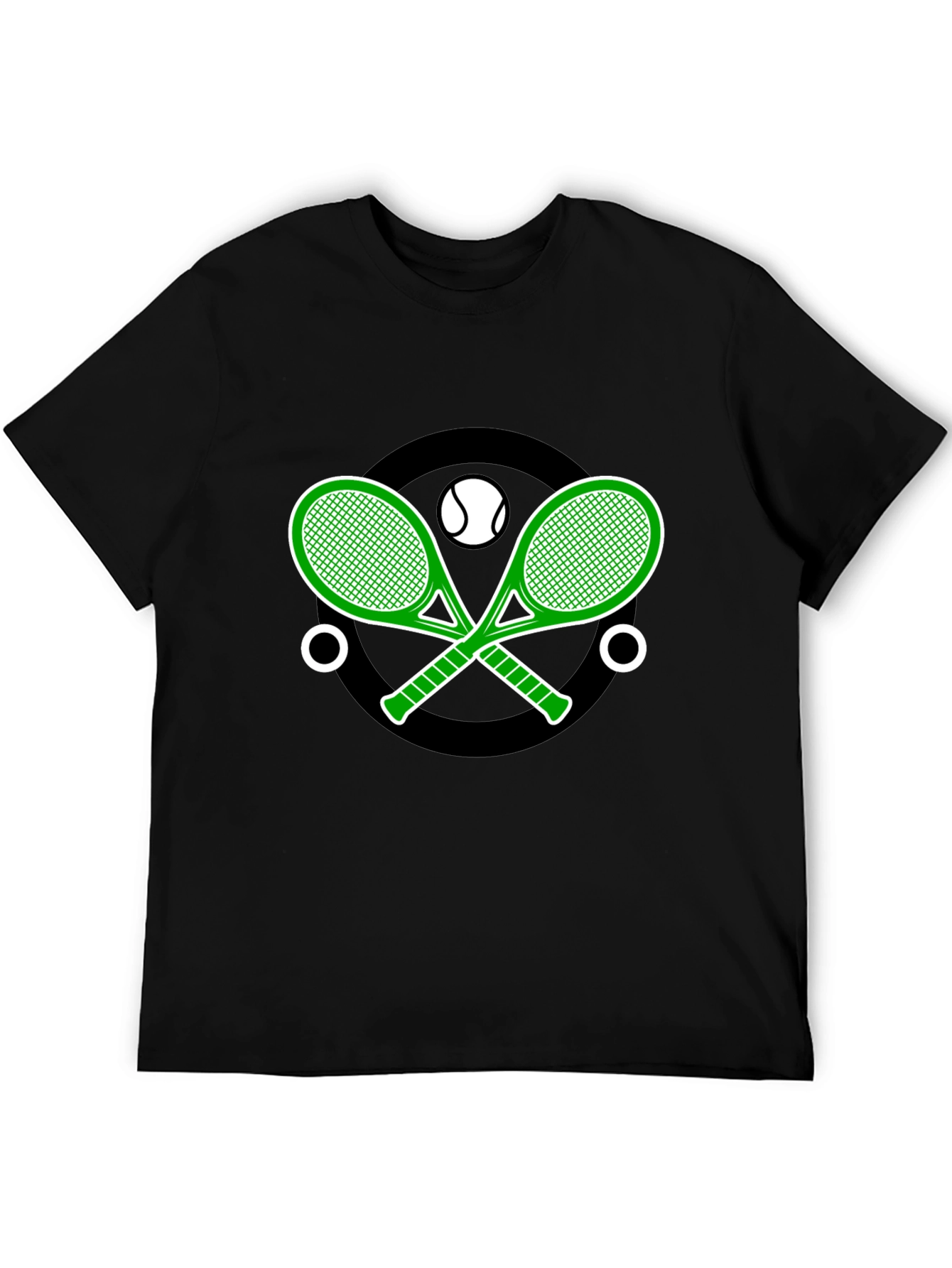 Tennis Racket Graphic T-Shirt