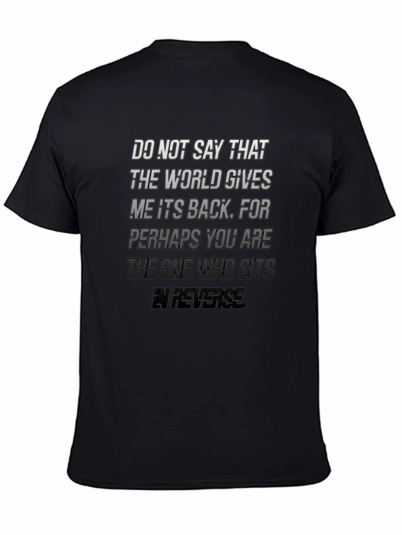 Do Not Say That Mens Graphic T-Shirt