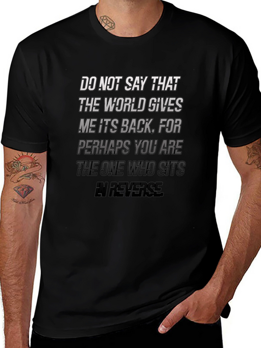 Do Not Say That Mens Graphic T-Shirt