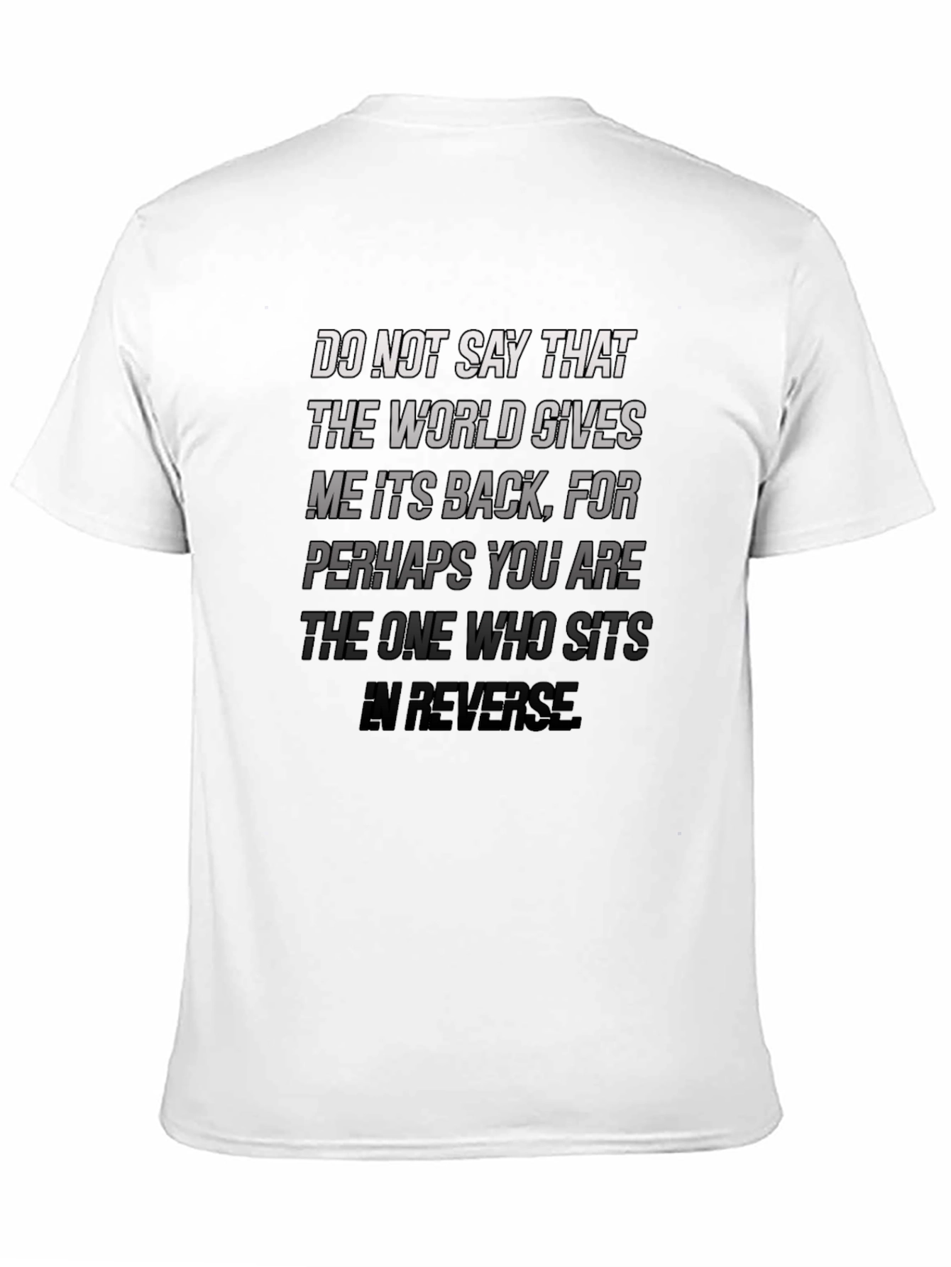 Do Not Say That Mens Graphic T-Shirt