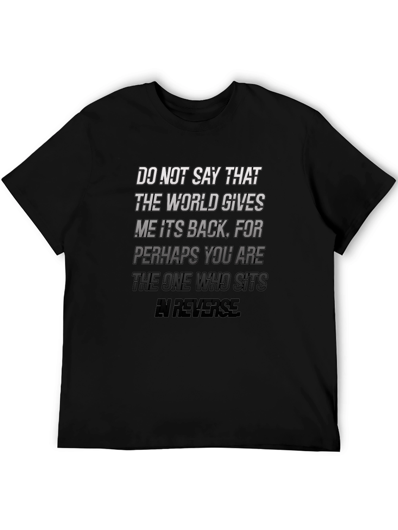 Do Not Say That Mens Graphic T-Shirt