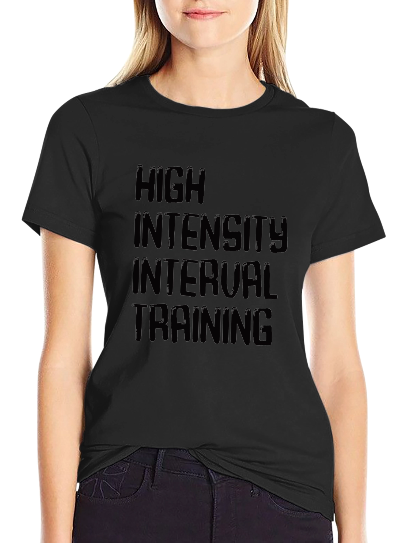 High Intensity Interval Training Graphic Tee