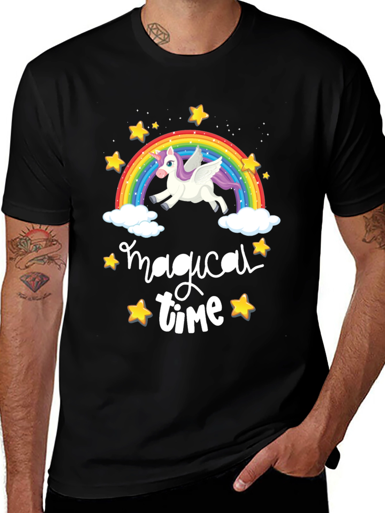 Magical Unicorn Rainbow T-Shirt