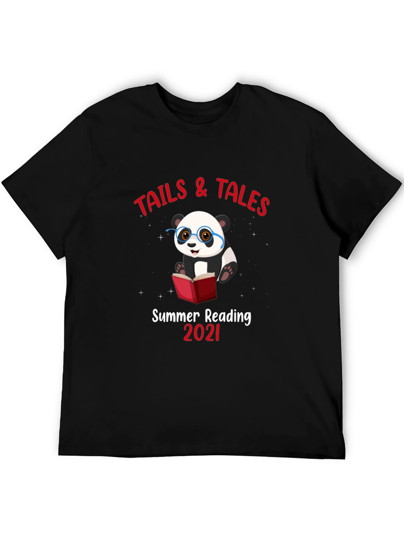 Summer Reading Panda Graphic Tee