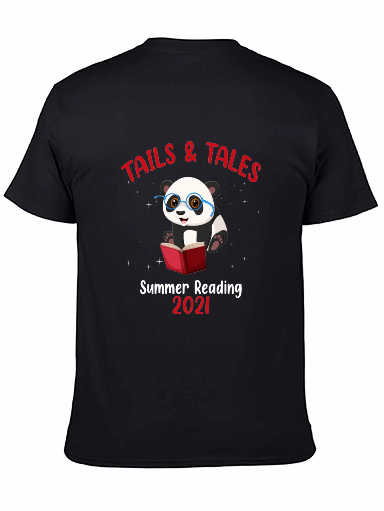 Summer Reading Panda Graphic Tee