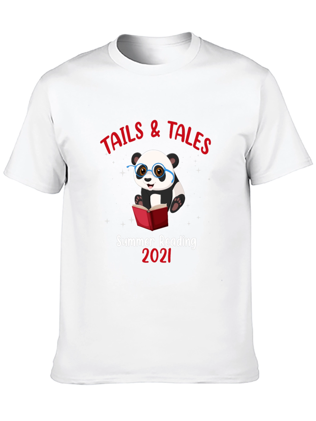 Summer Reading Panda Graphic Tee