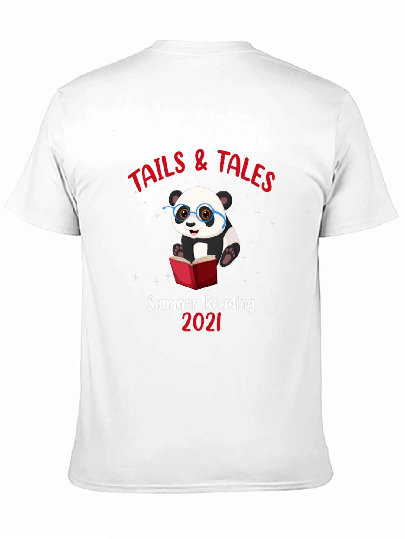 Summer Reading Panda Graphic Tee