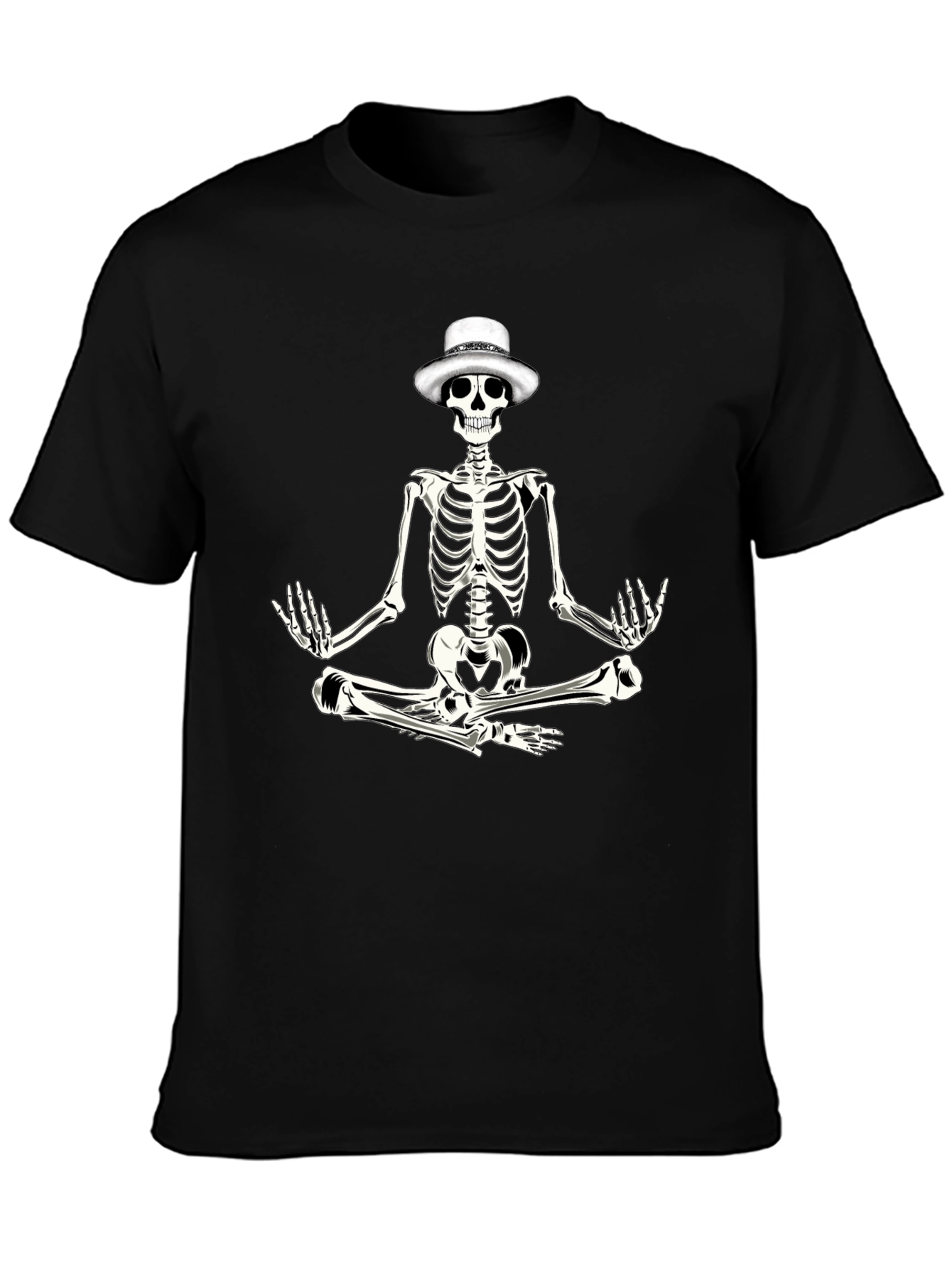 Meditating Skeleton T-Shirt