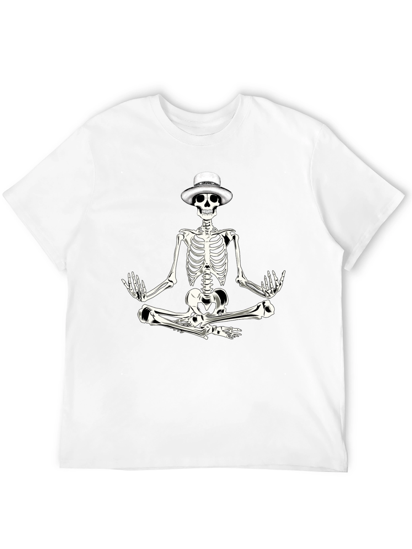 Meditating Skeleton T-Shirt