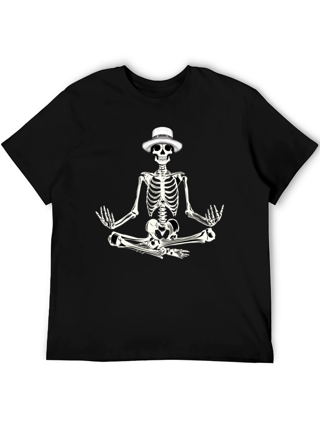 Meditating Skeleton T-Shirt