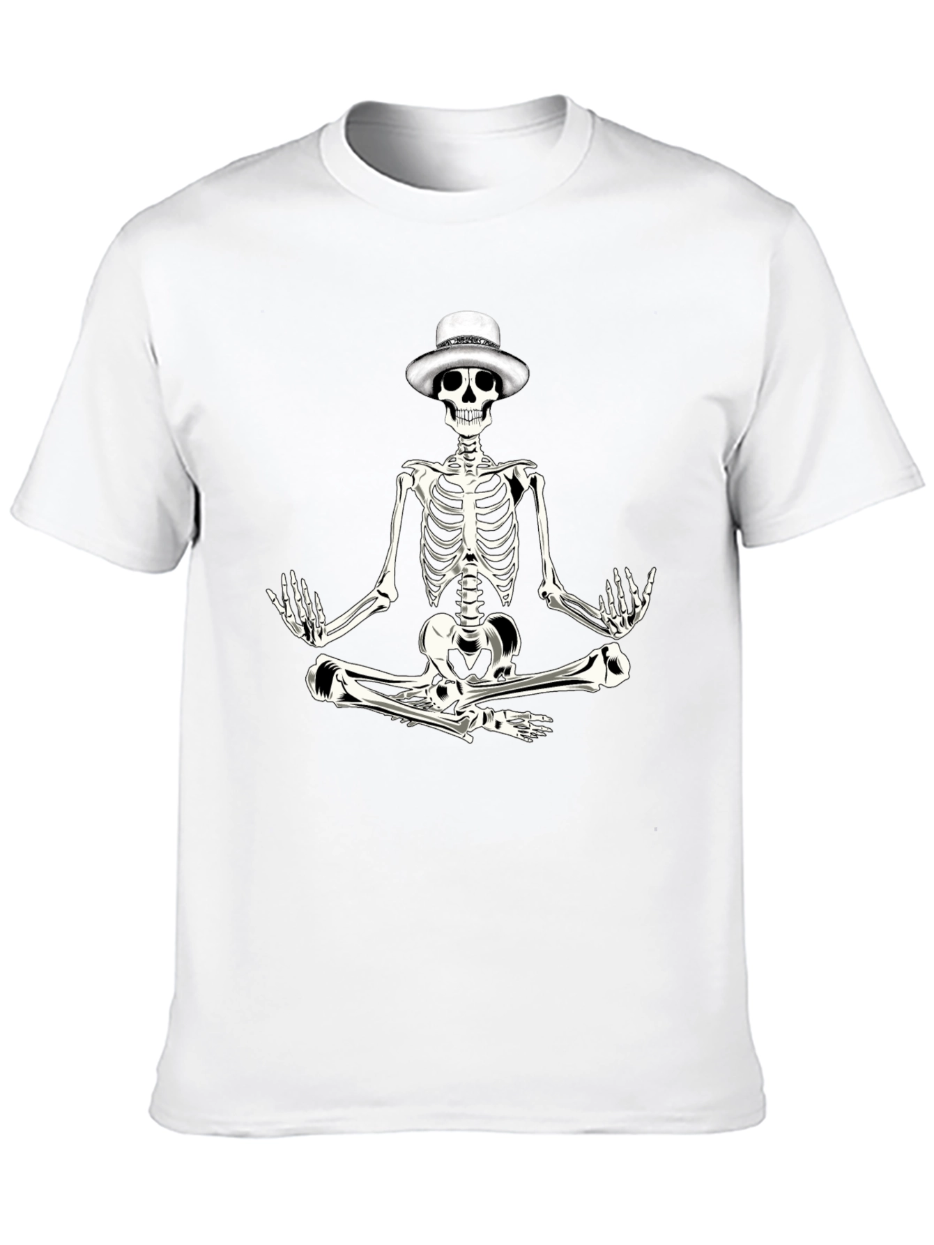 Meditating Skeleton T-Shirt