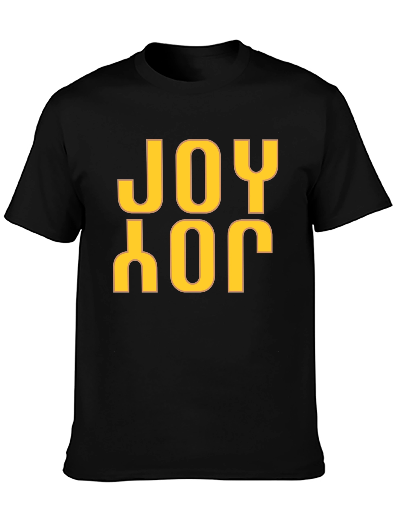 Joy T-Shirt - Black Graphic Tee