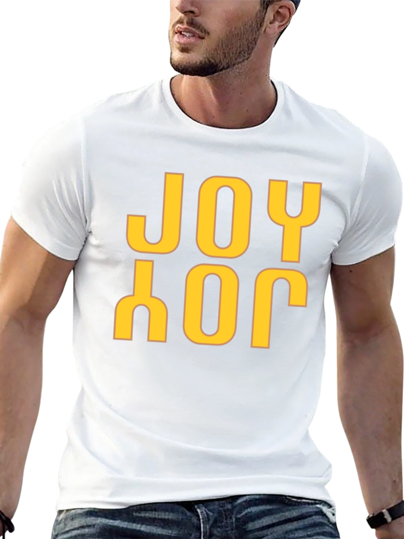 Joy T-Shirt - Black Graphic Tee